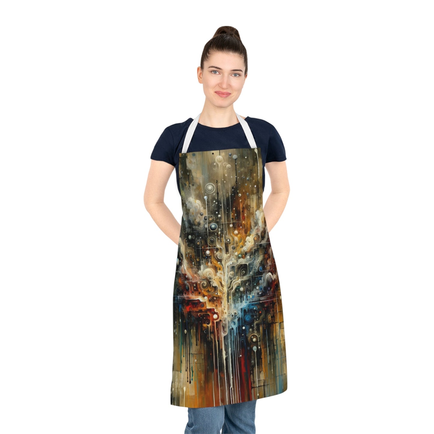 Integral Stewardship Abstract Adult Apron (AOP) - ATUH.ART