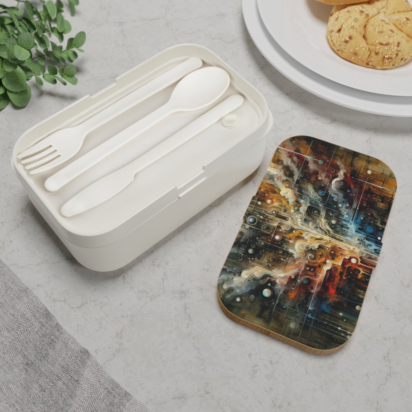 Integral Stewardship Abstract Bento Lunch Box - ATUH.ART