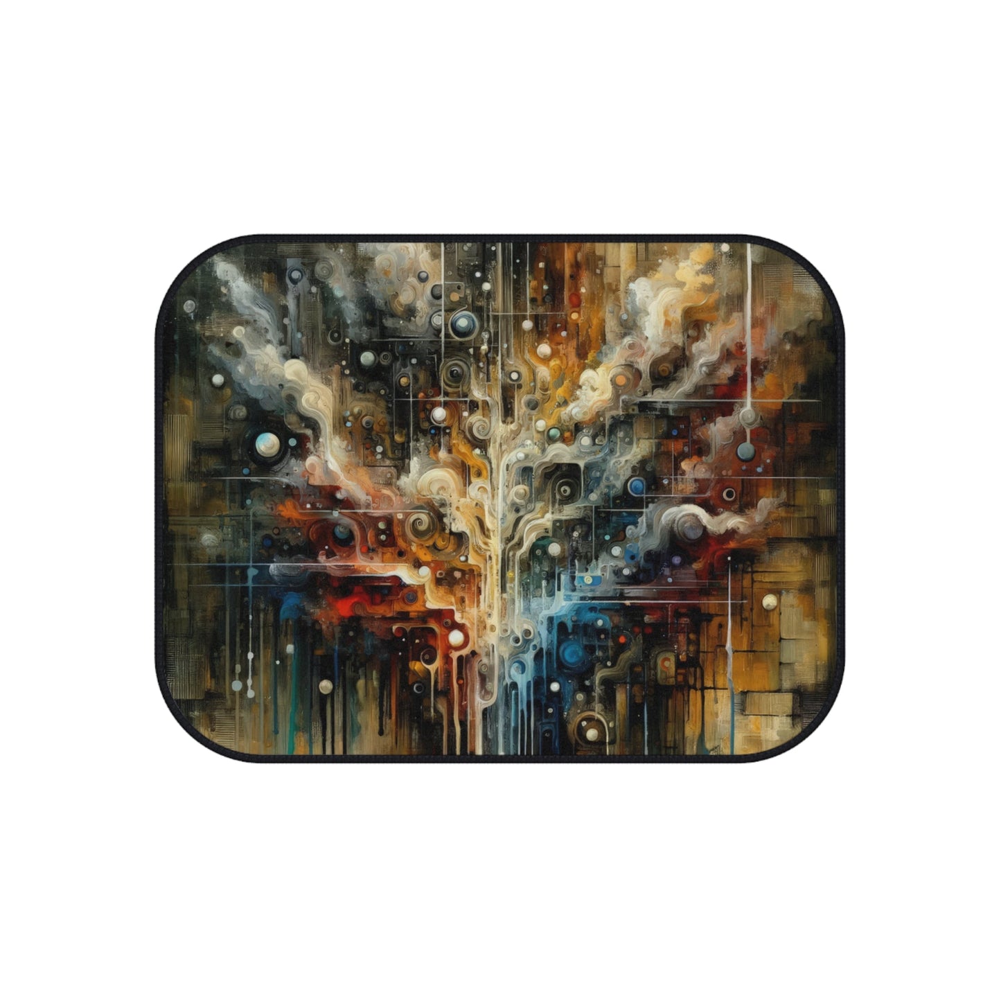 Integral Stewardship Abstract Car Mats (Set of 4) - ATUH.ART