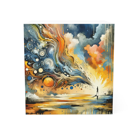 Intentional Awakening Reflection Note Cube - ATUH.ART