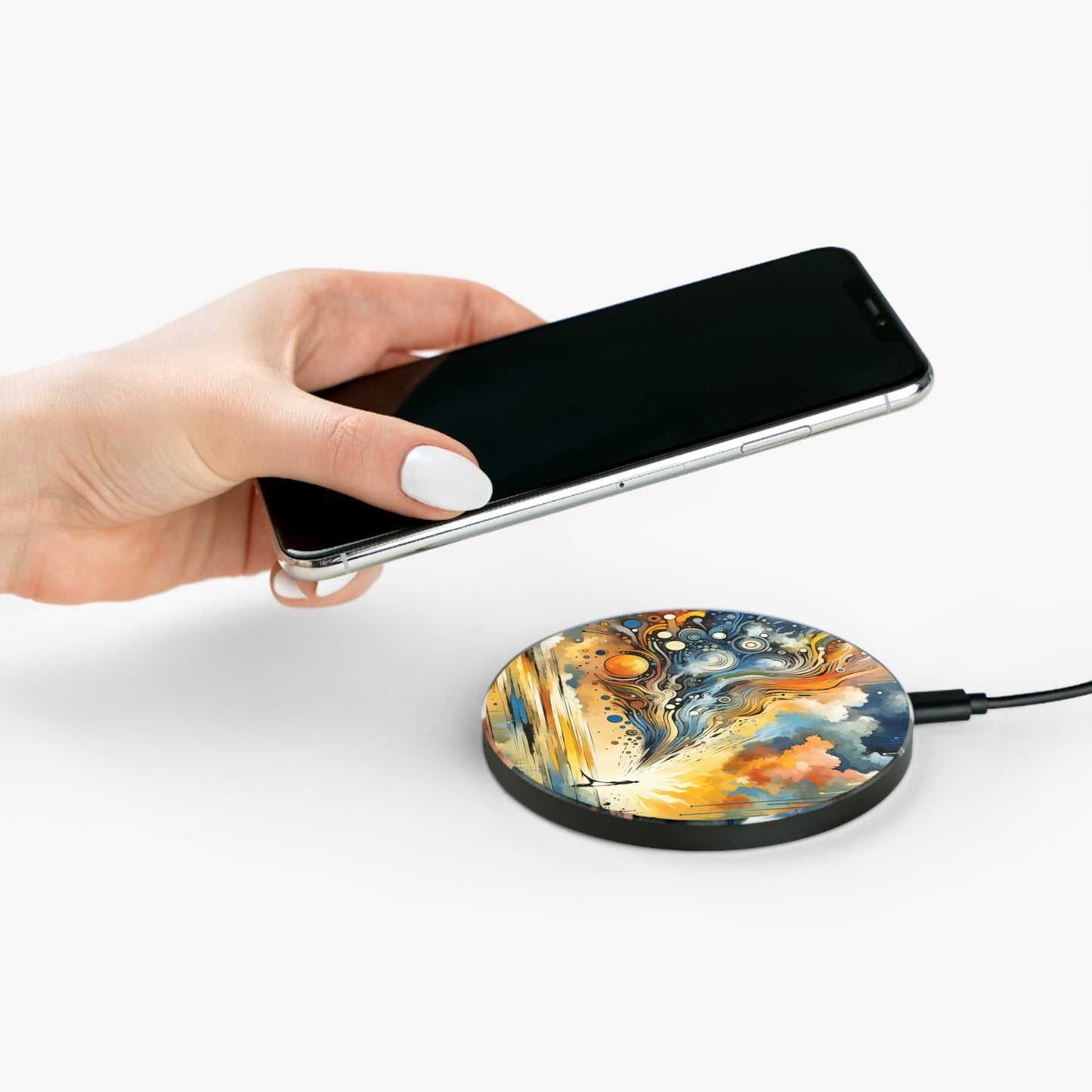 Intentional Awakening Reflection Wireless Charger - ATUH.ART