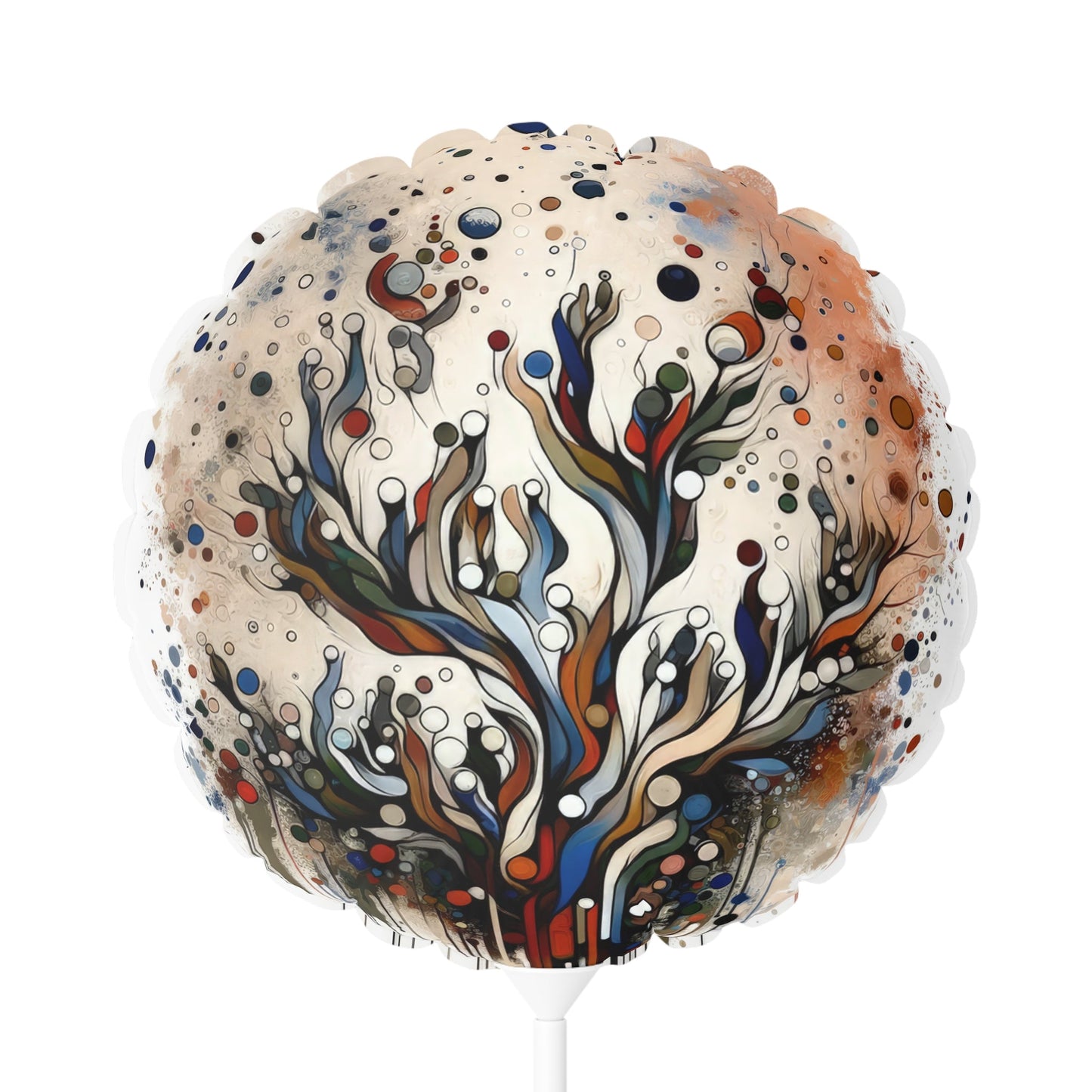 Intentional Unity Splashes Balloon (Round and Heart-shaped), 11" - ATUH.ART