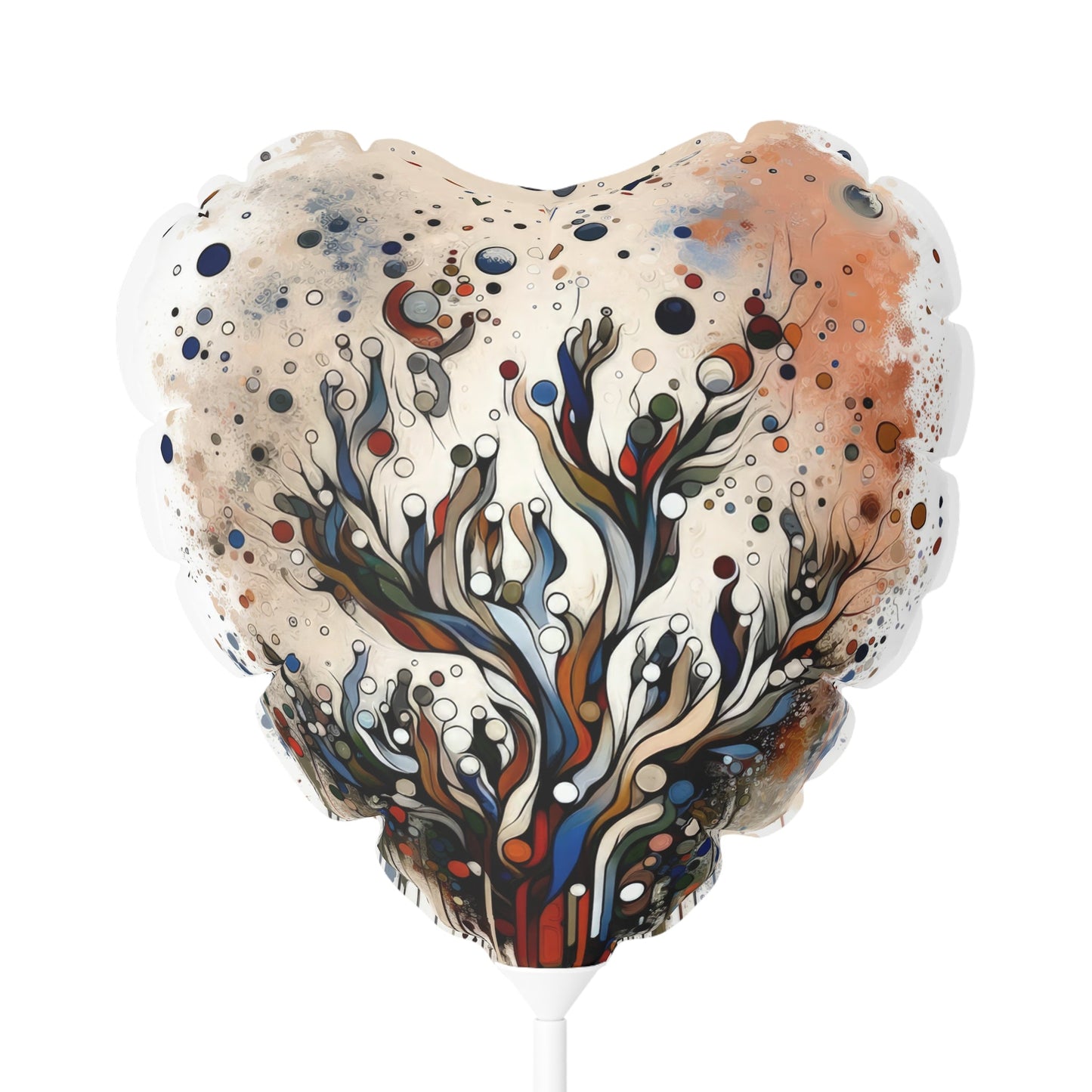 Intentional Unity Splashes Balloon (Round and Heart-shaped), 11" - ATUH.ART