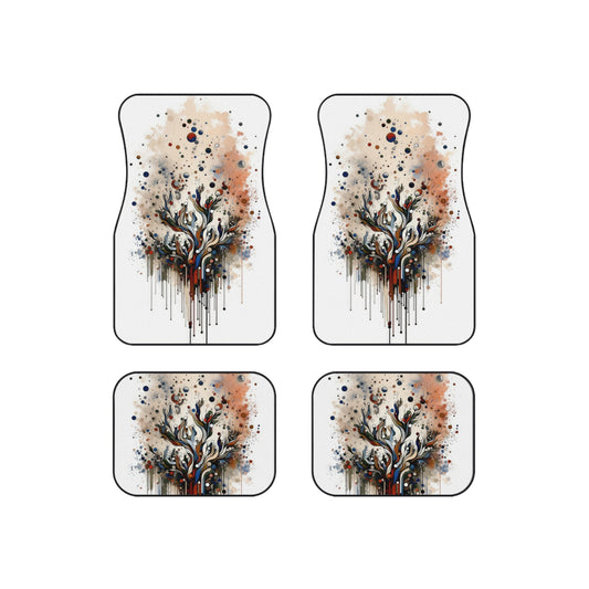 Intentional Unity Splashes Car Mats (Set of 4) - ATUH.ART