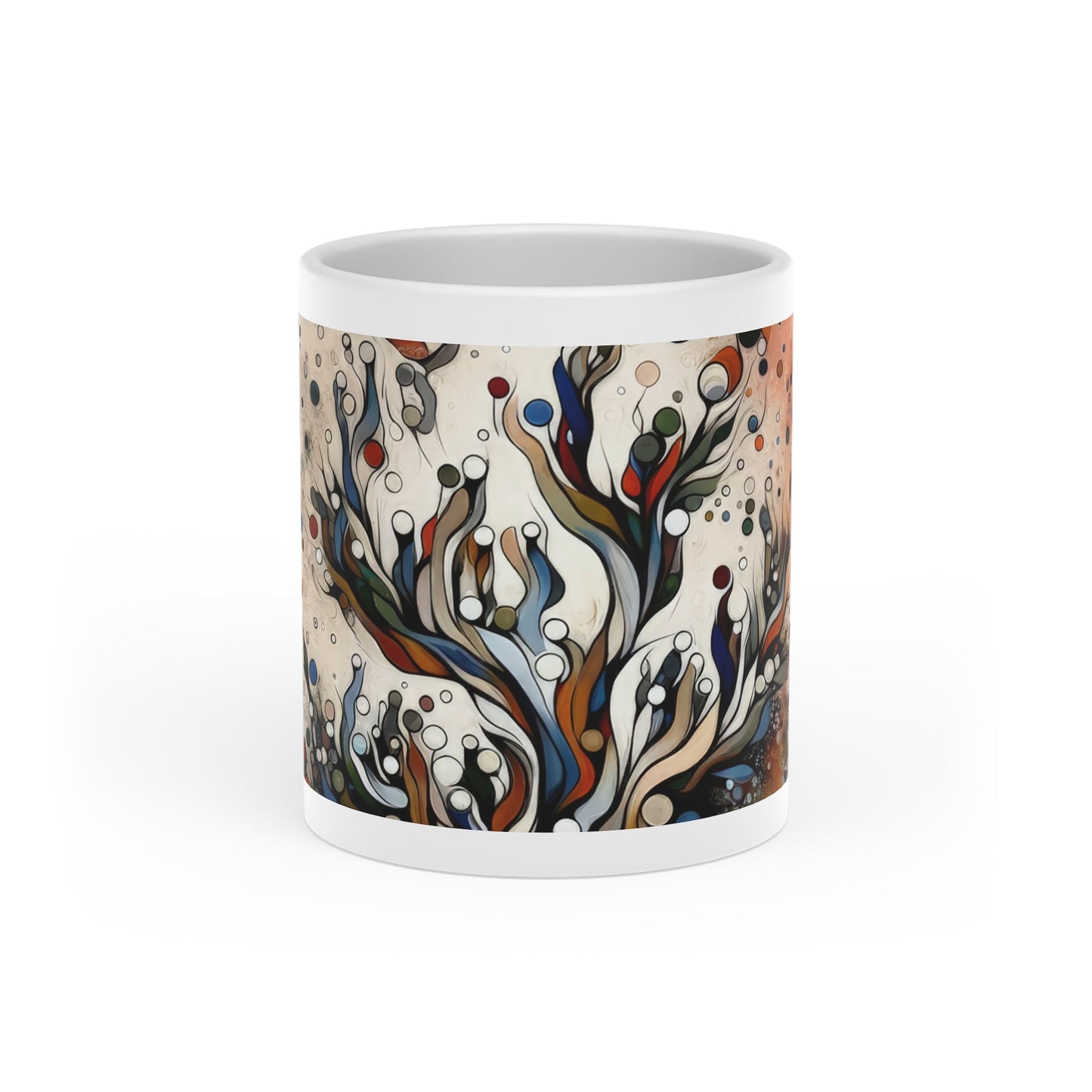 Intentional Unity Splashes Heart-Shaped Mug - ATUH.ART