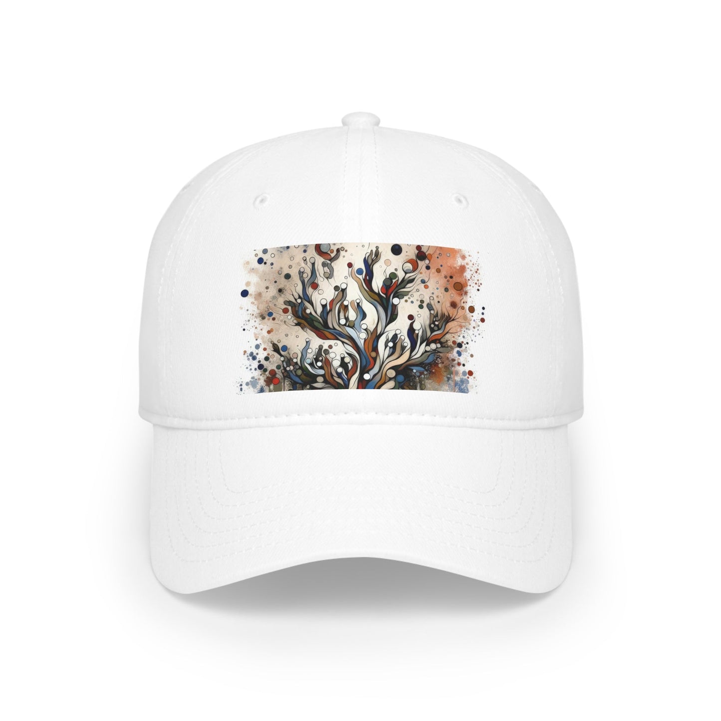 Intentional Unity Splashes Low Profile Baseball Cap - ATUH.ART