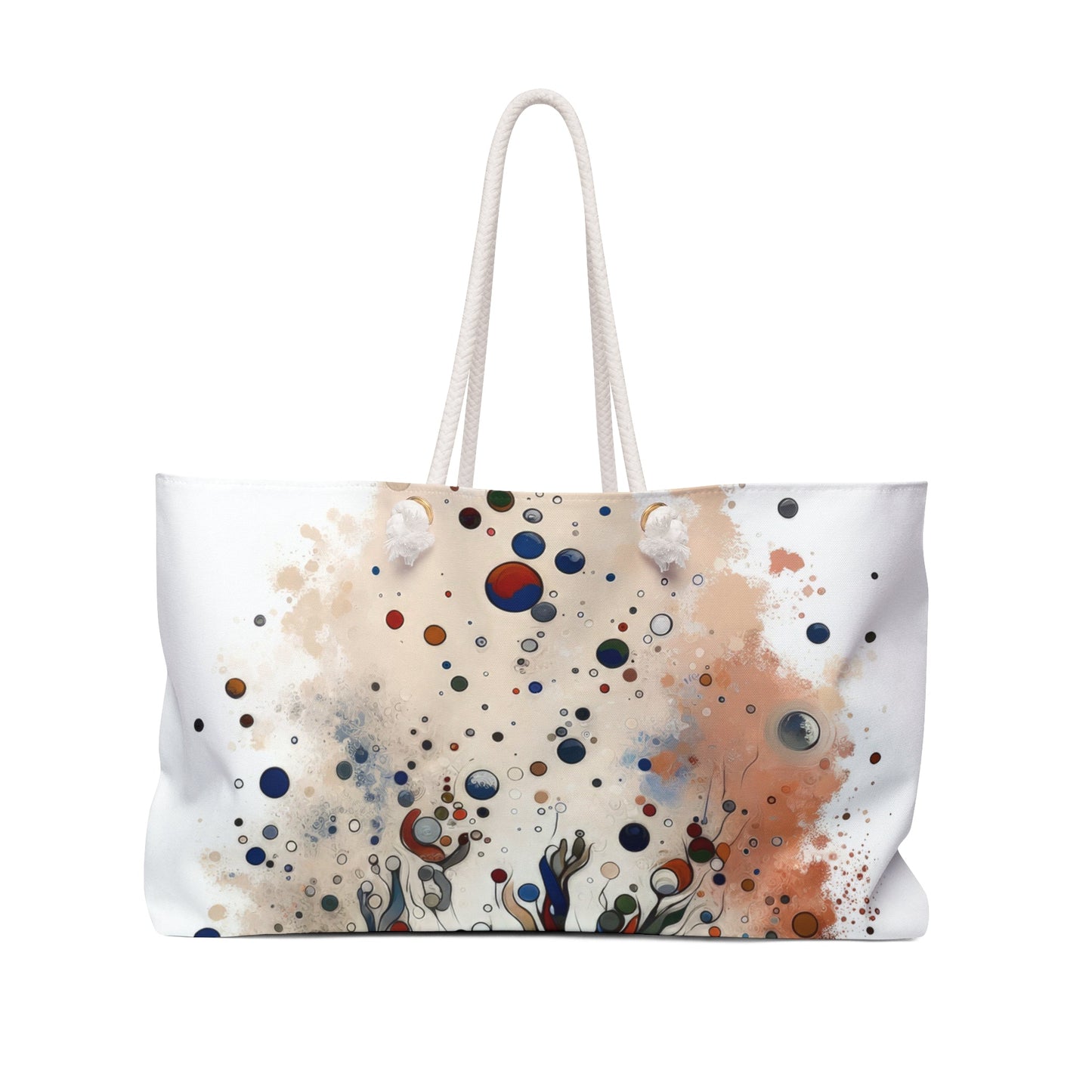 Intentional Unity Splashes Weekender Bag - ATUH.ART