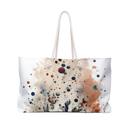 Intentional Unity Splashes Weekender Bag - ATUH.ART