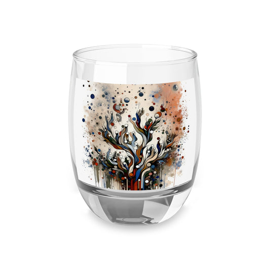 Intentional Unity Splashes Whiskey Glass - ATUH.ART
