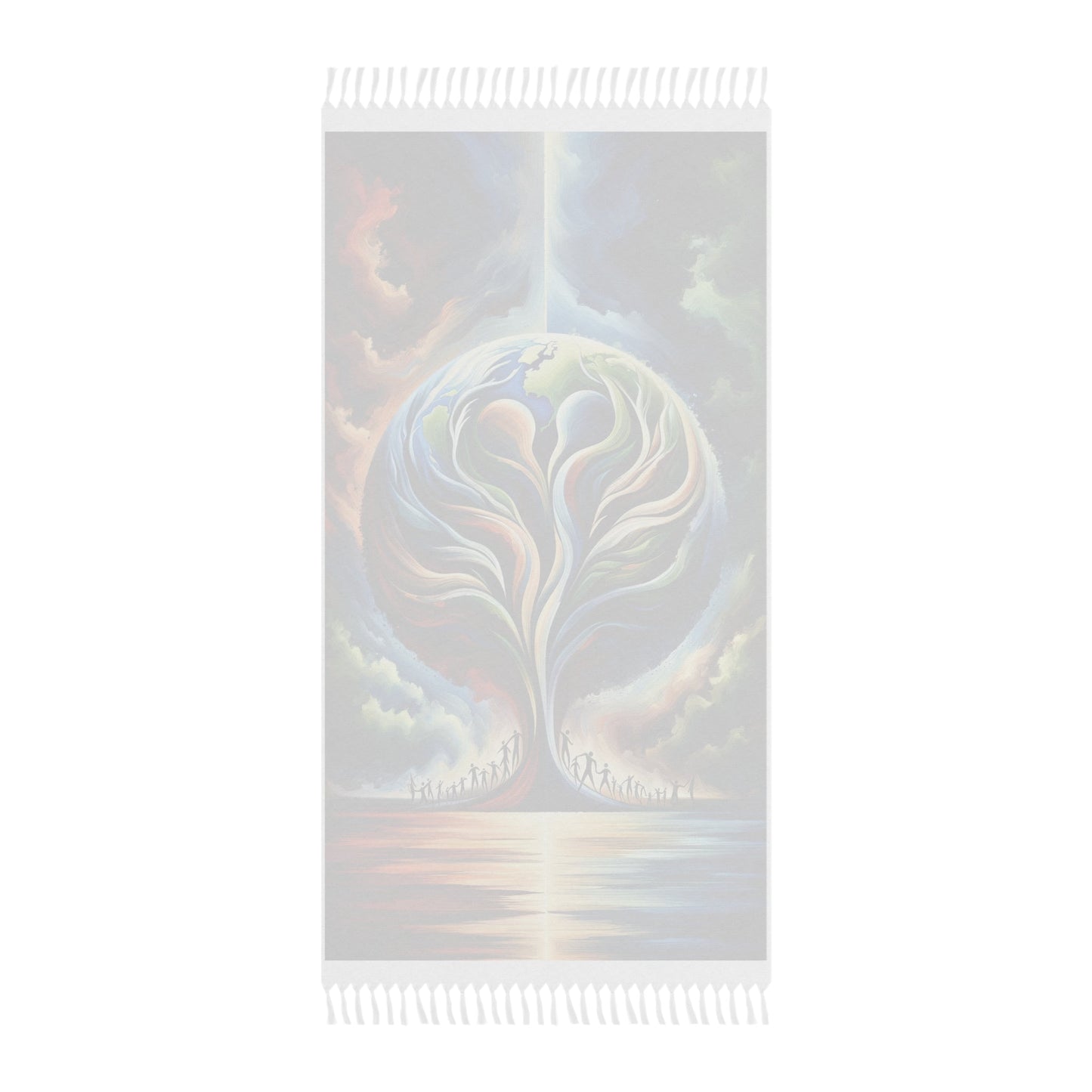 Interconnected Earth Advocates Boho Beach Cloth - ATUH.ART