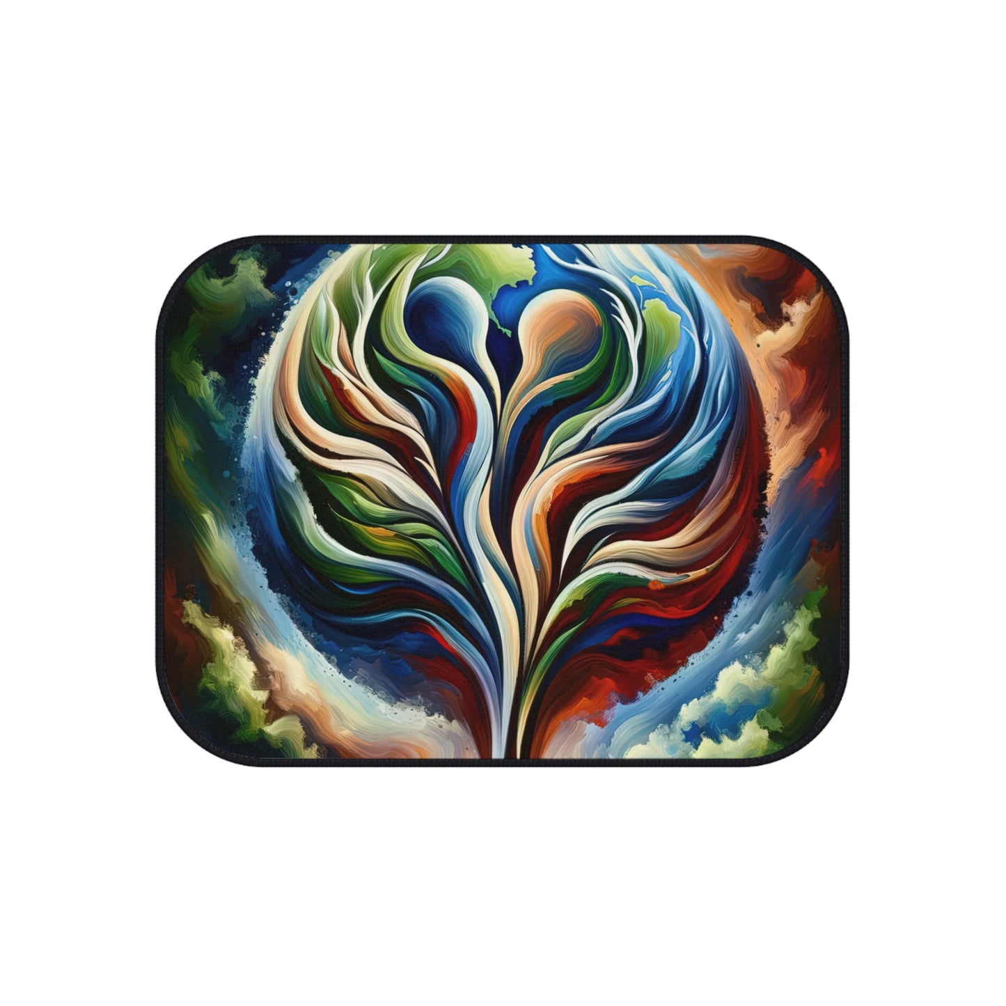 Interconnected Earth Advocates Car Mats (Set of 4) - ATUH.ART