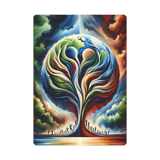 Interconnected Earth Advocates Poker Cards - ATUH.ART