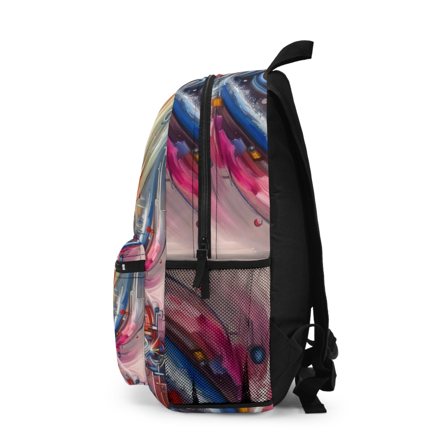 Interconnectivity Tachism Dynamics Backpack - ATUH.ART