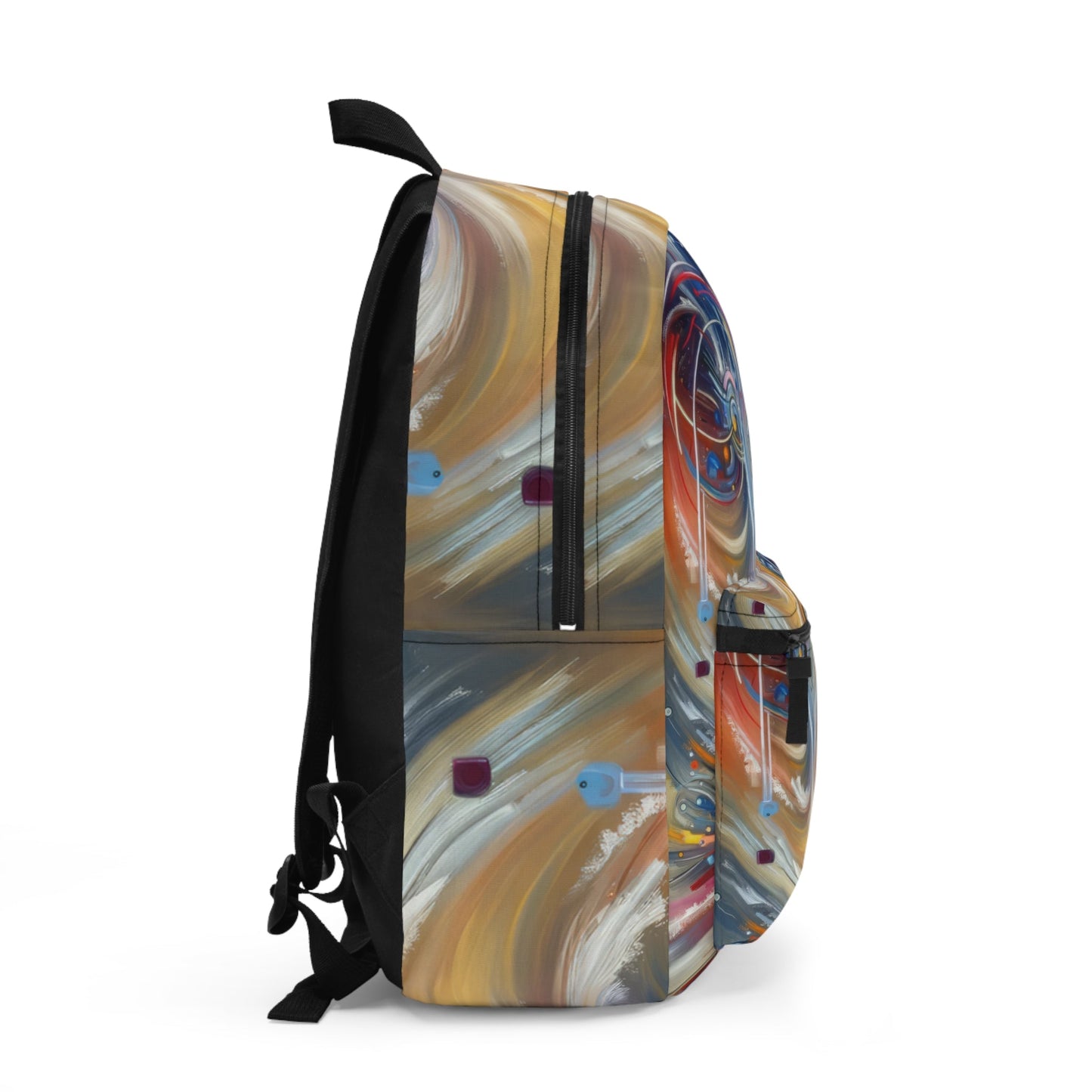 Interconnectivity Tachism Dynamics Backpack - ATUH.ART