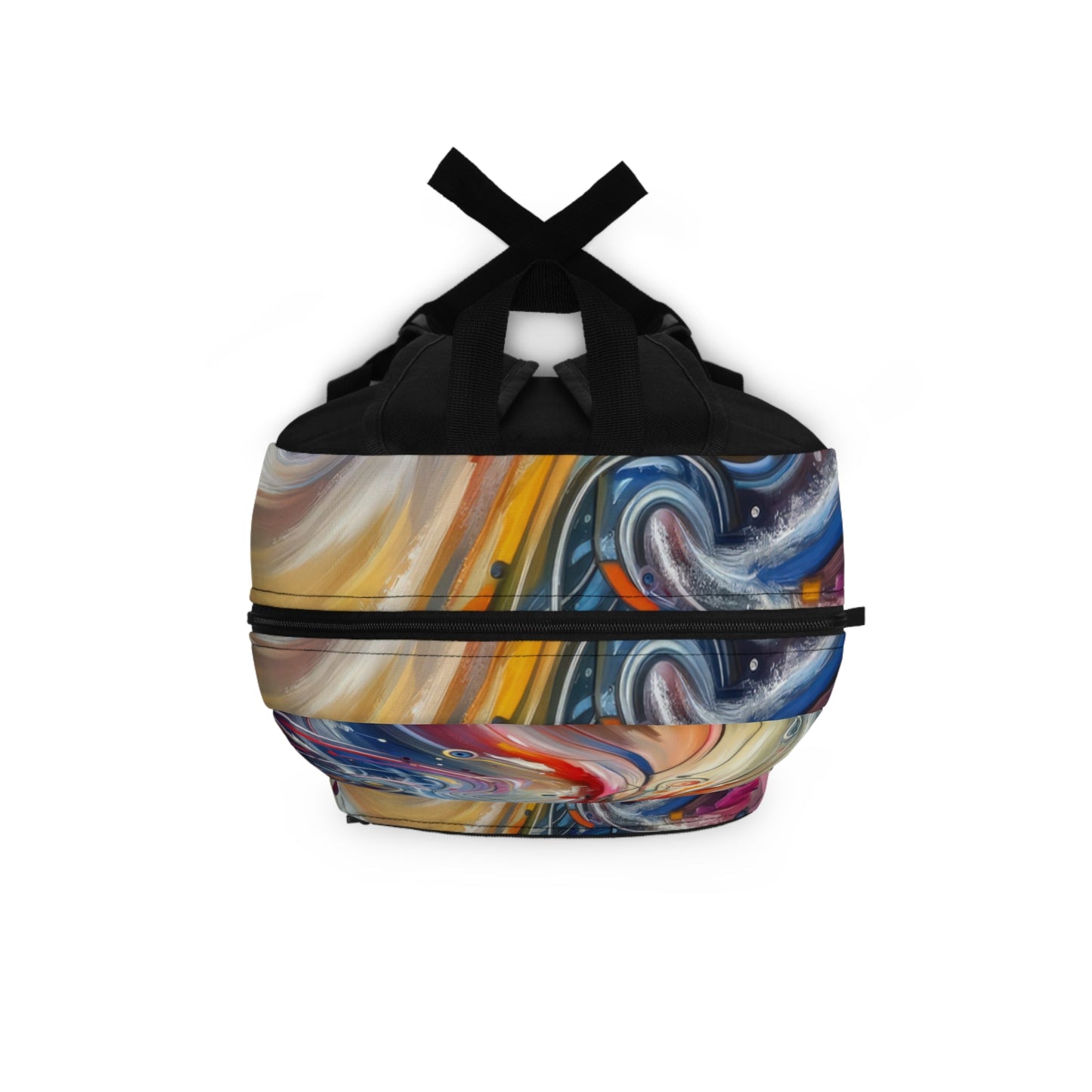 Interconnectivity Tachism Dynamics Backpack - ATUH.ART