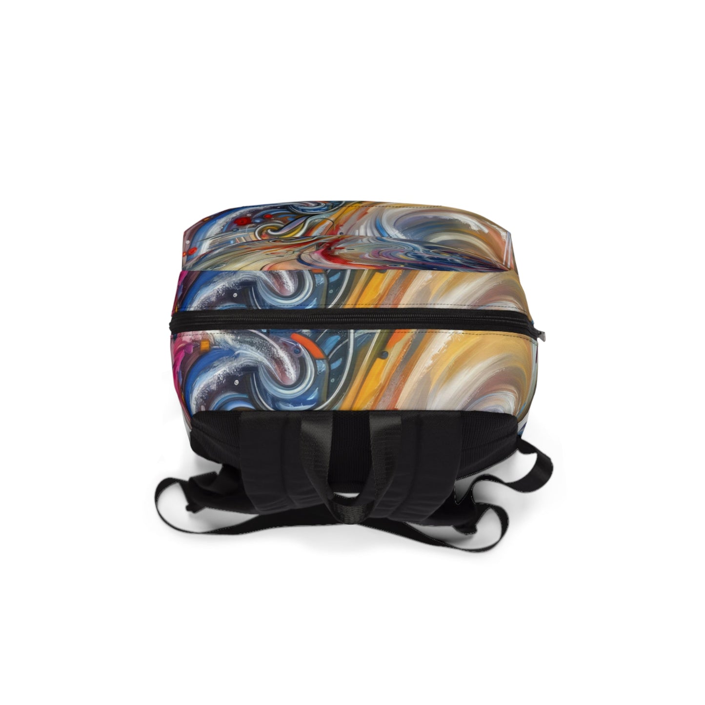 Interconnectivity Tachism Dynamics Unisex Classic Backpack - ATUH.ART