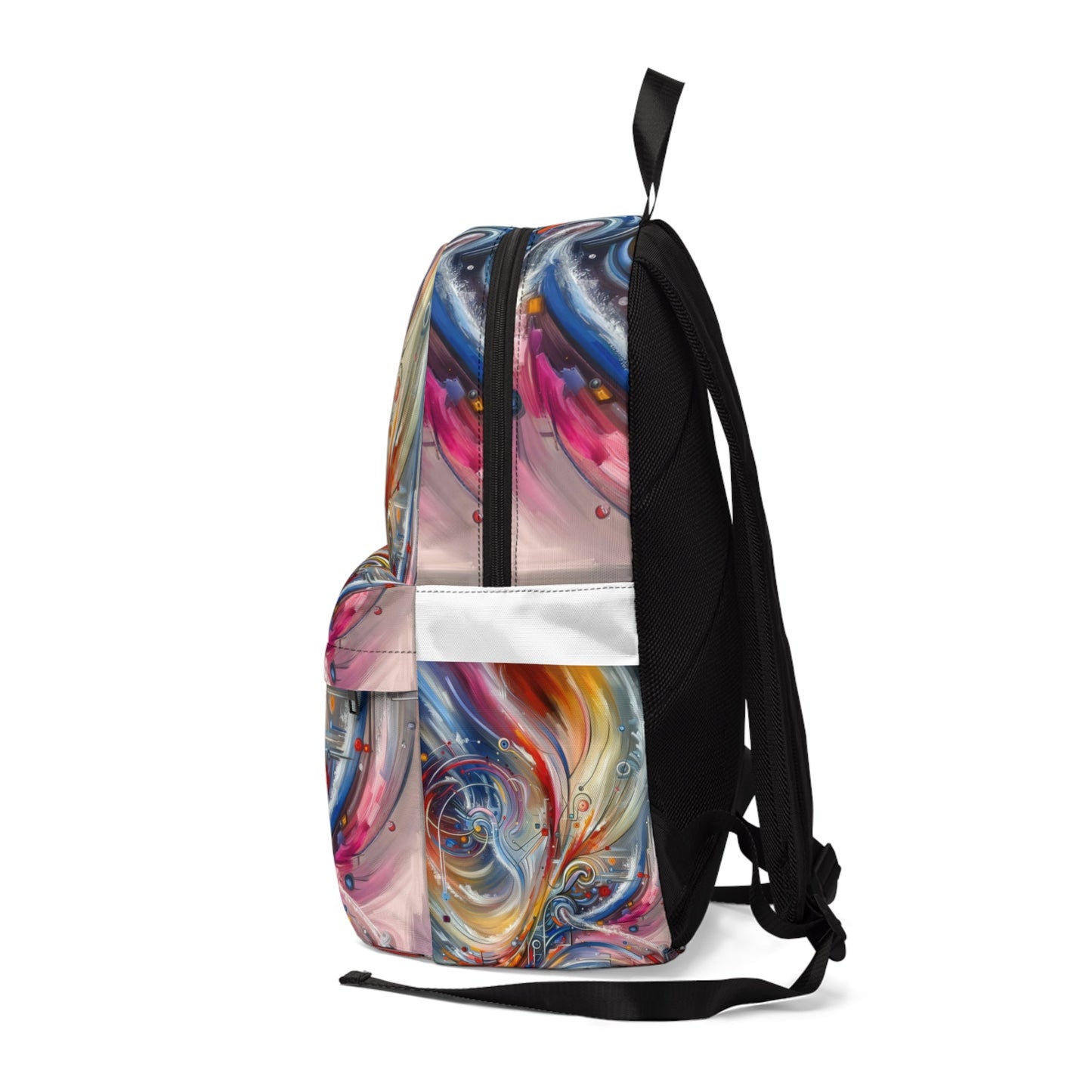 Interconnectivity Tachism Dynamics Unisex Classic Backpack - ATUH.ART