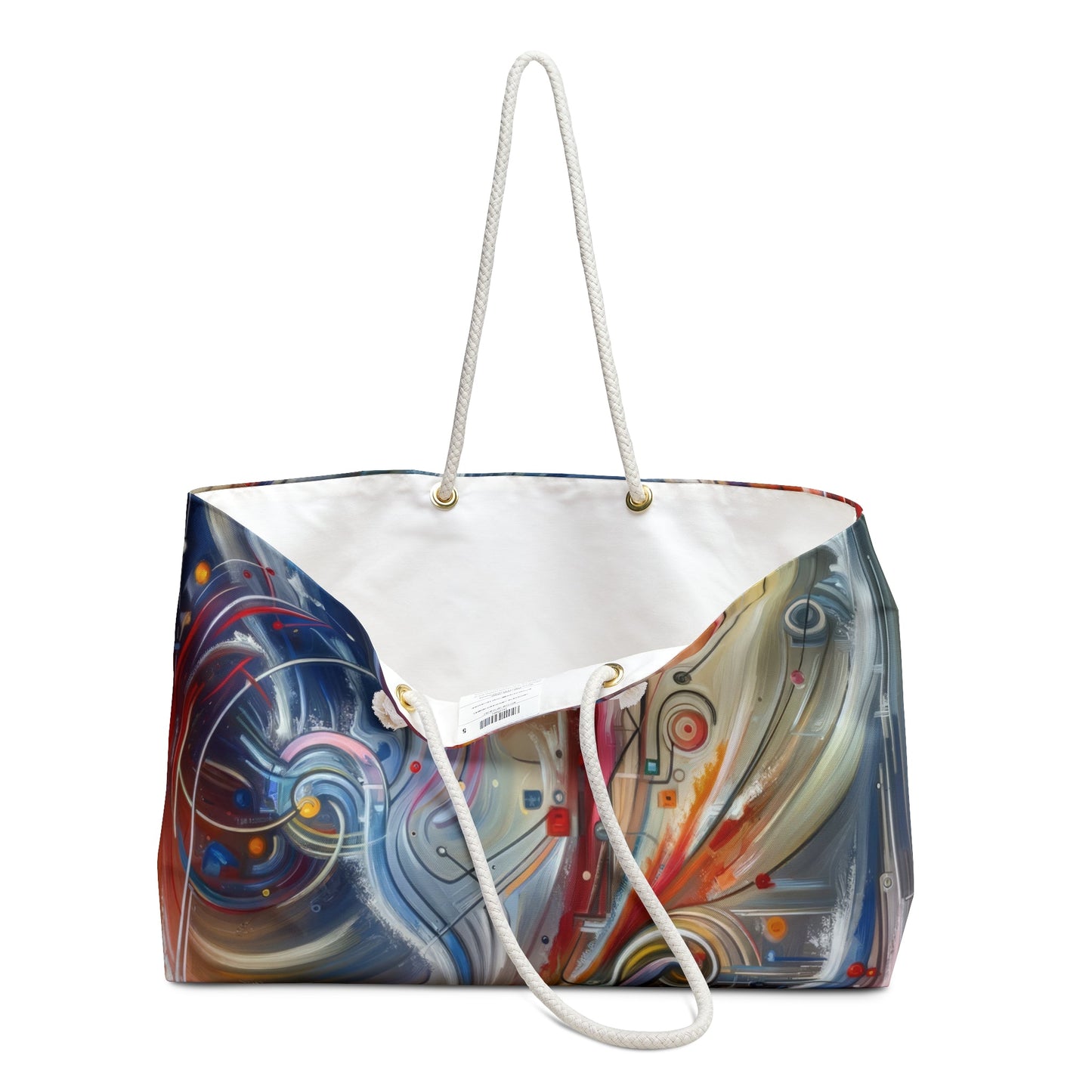 Interconnectivity Tachism Dynamics Weekender Bag - ATUH.ART