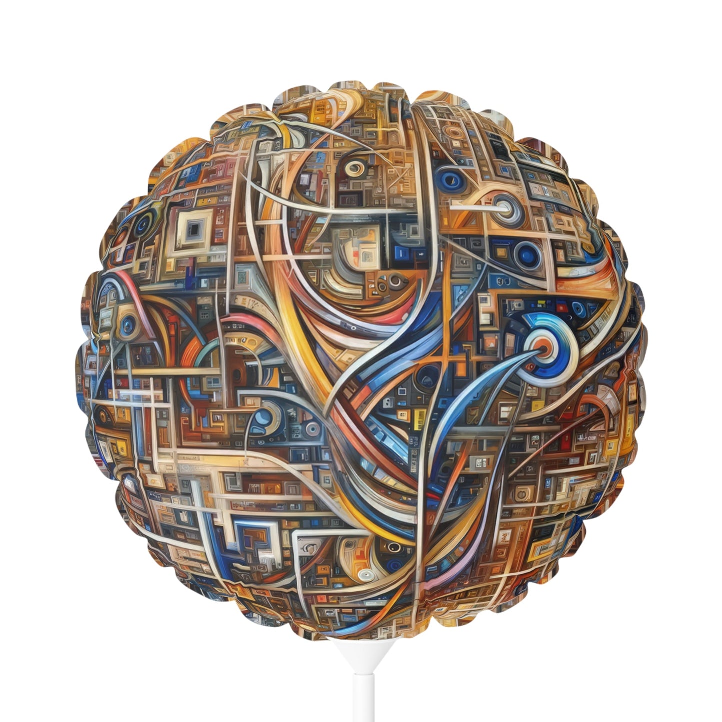 Intricate Life Tapestry Balloon (Round and Heart-shaped), 11" - ATUH.ART