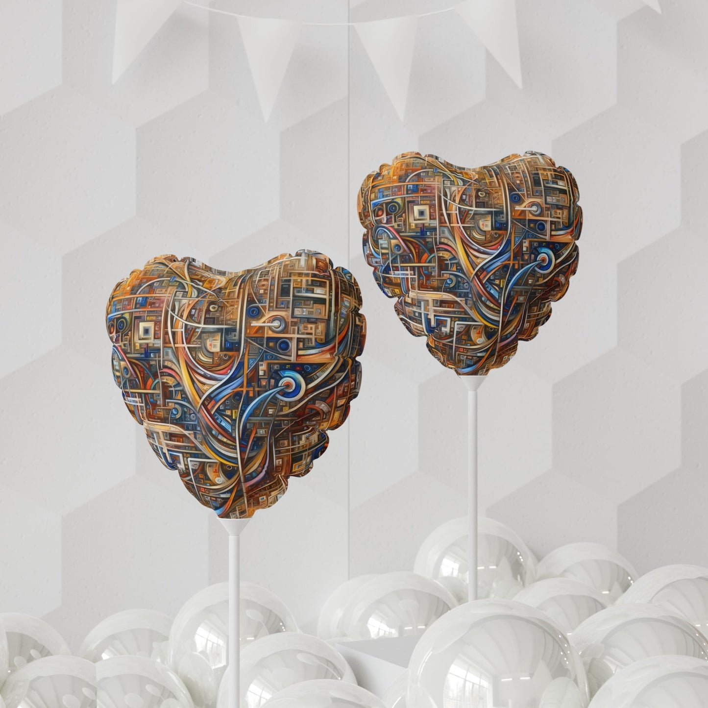 Intricate Life Tapestry Balloon (Round and Heart-shaped), 11" - ATUH.ART