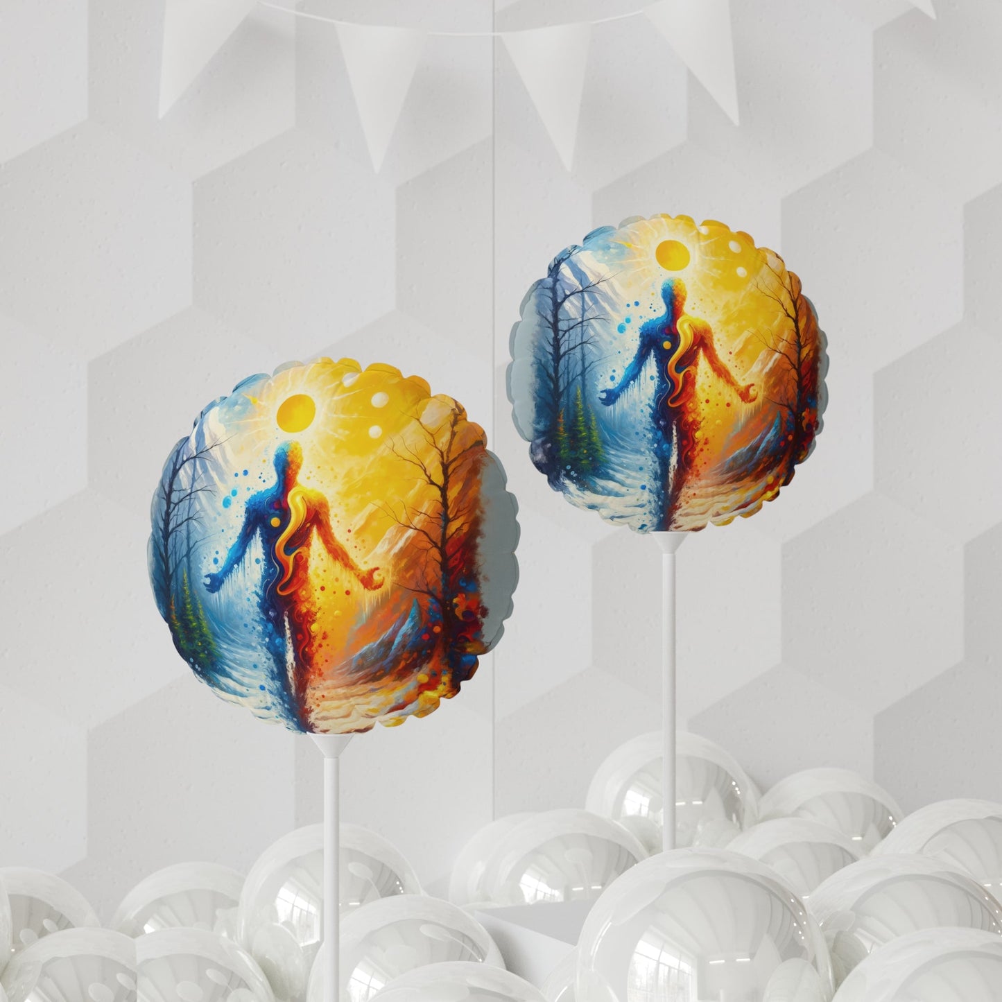 Invincible Summer Discovery Balloon (Round and Heart-shaped), 11" - ATUH.ART