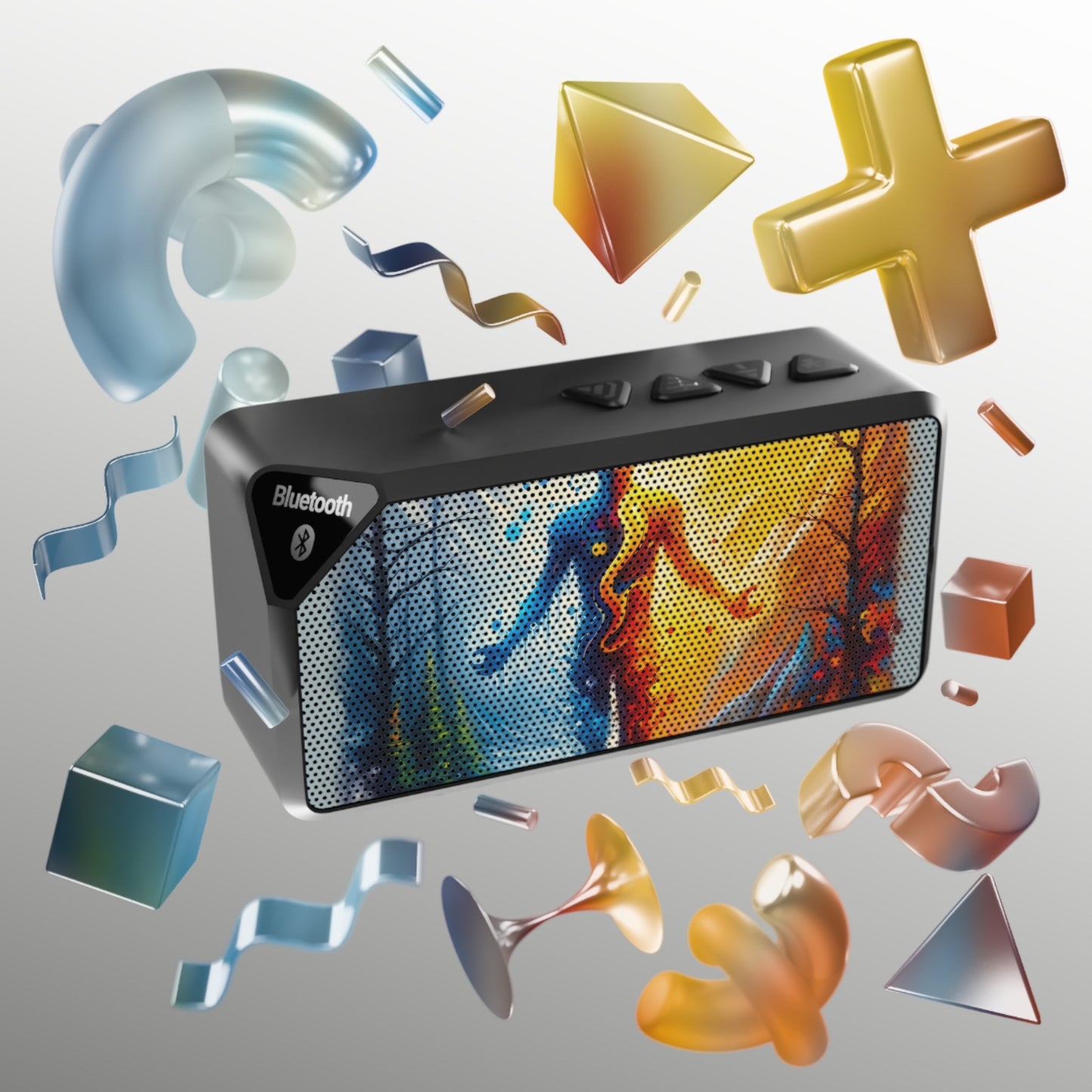 Invincible Summer Discovery Jabba Bluetooth Speaker - ATUH.ART