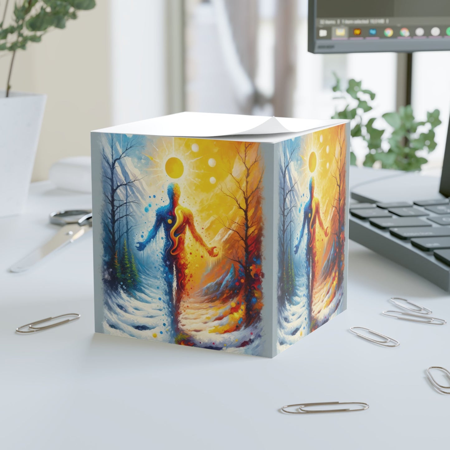 Invincible Summer Discovery Note Cube - ATUH.ART