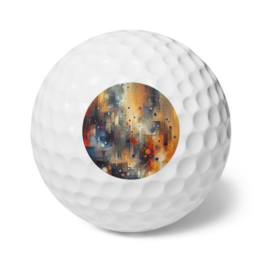 Invisible Strength Continuity Golf Balls, 6pcs - ATUH.ART