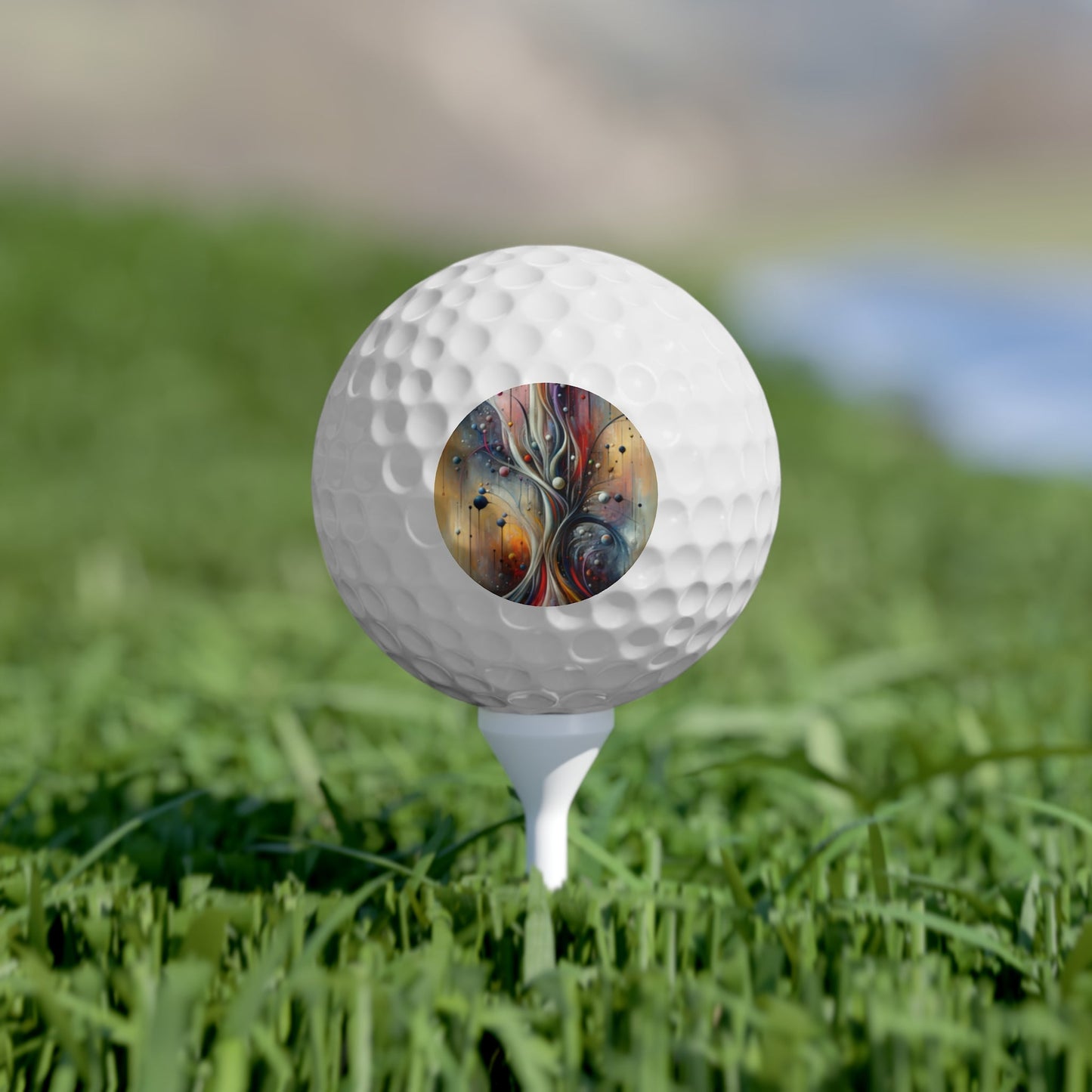 Invisible Threads Influence Golf Balls, 6pcs - ATUH.ART