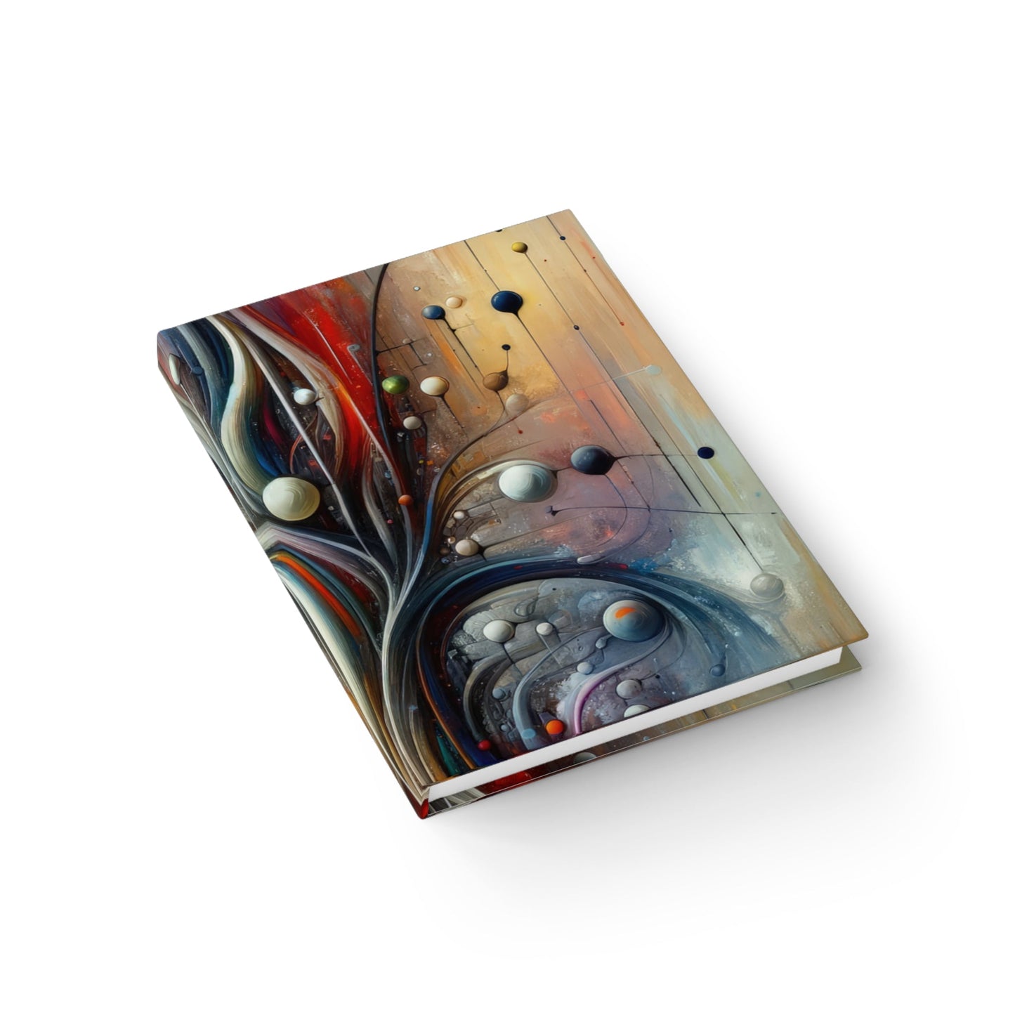 Invisible Threads Influence Journal - Blank - ATUH.ART