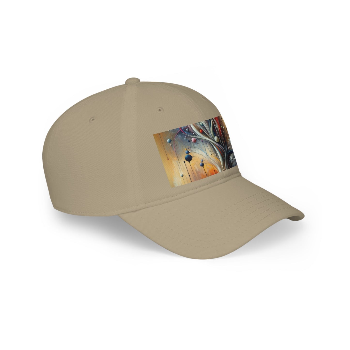 Invisible Threads Influence Low Profile Baseball Cap - ATUH.ART