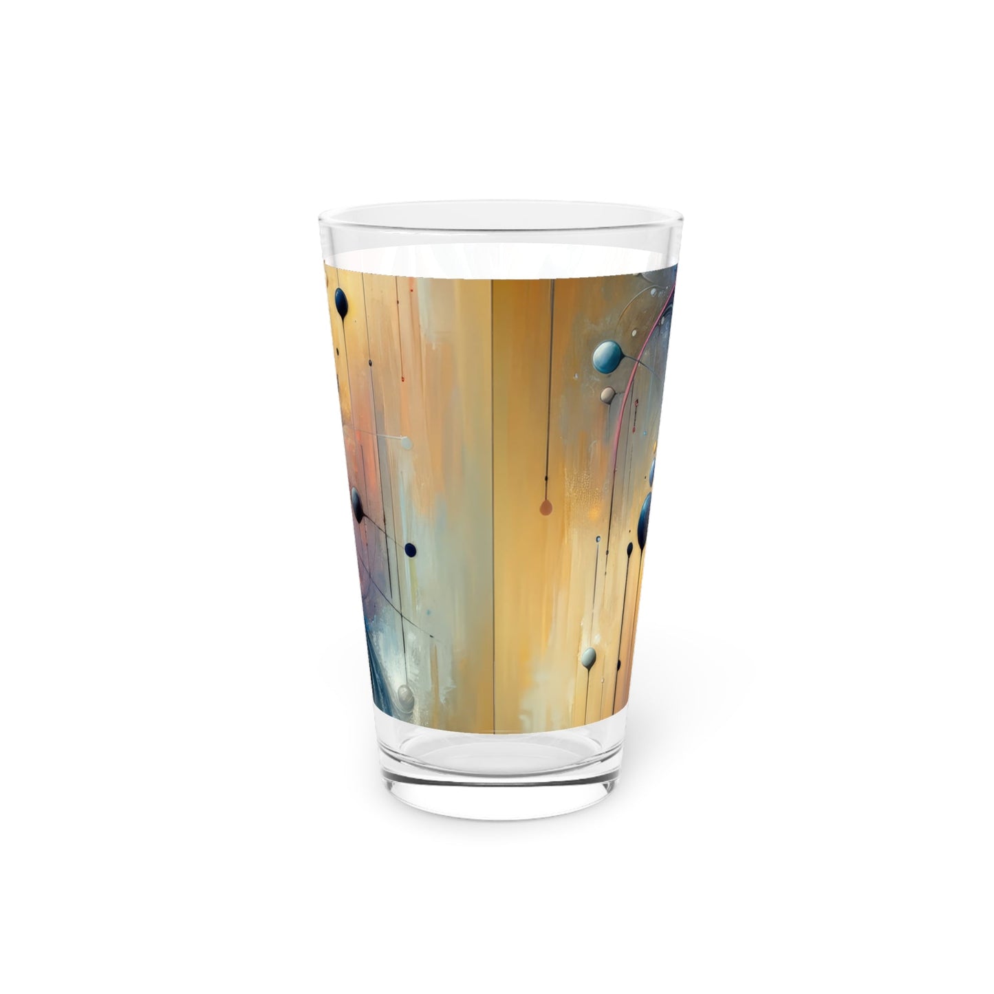 Invisible Threads Influence Pint Glass, 16oz - ATUH.ART