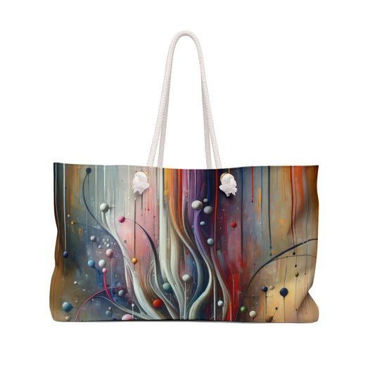 Invisible Threads Influence Weekender Bag - ATUH.ART