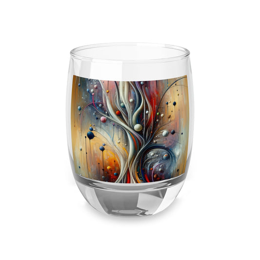 Invisible Threads Influence Whiskey Glass - ATUH.ART