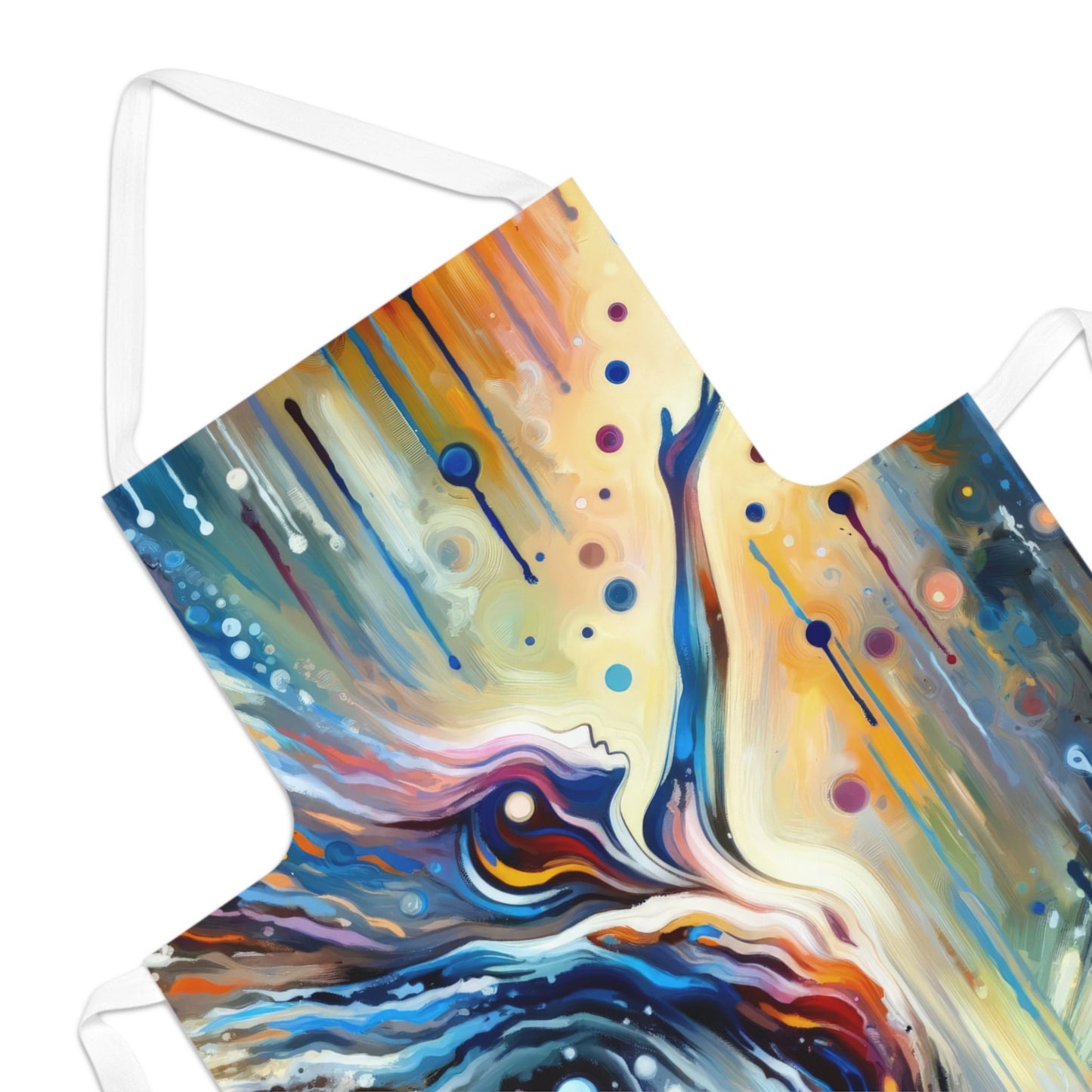 Journey Embrace Tachism Adult Apron (AOP) - ATUH.ART