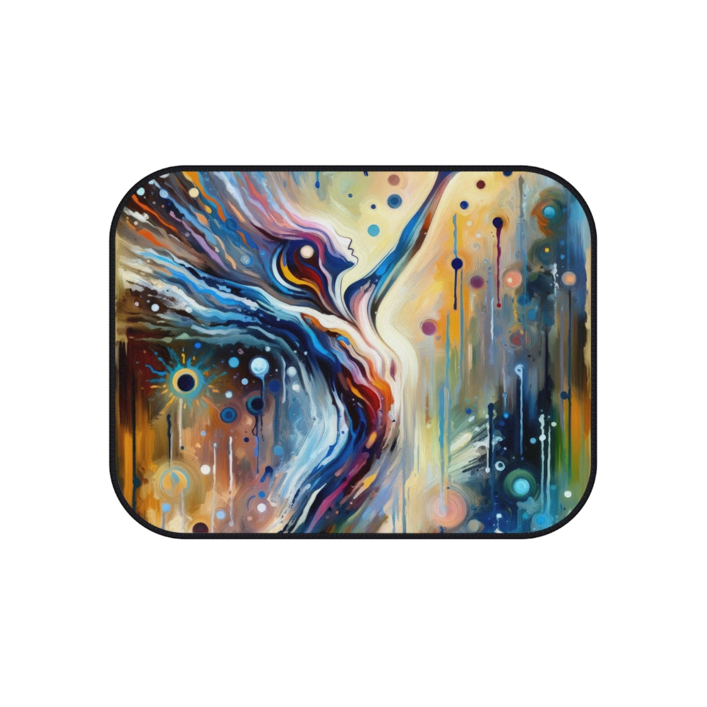 Journey Embrace Tachism Car Mats (Set of 4) - ATUH.ART