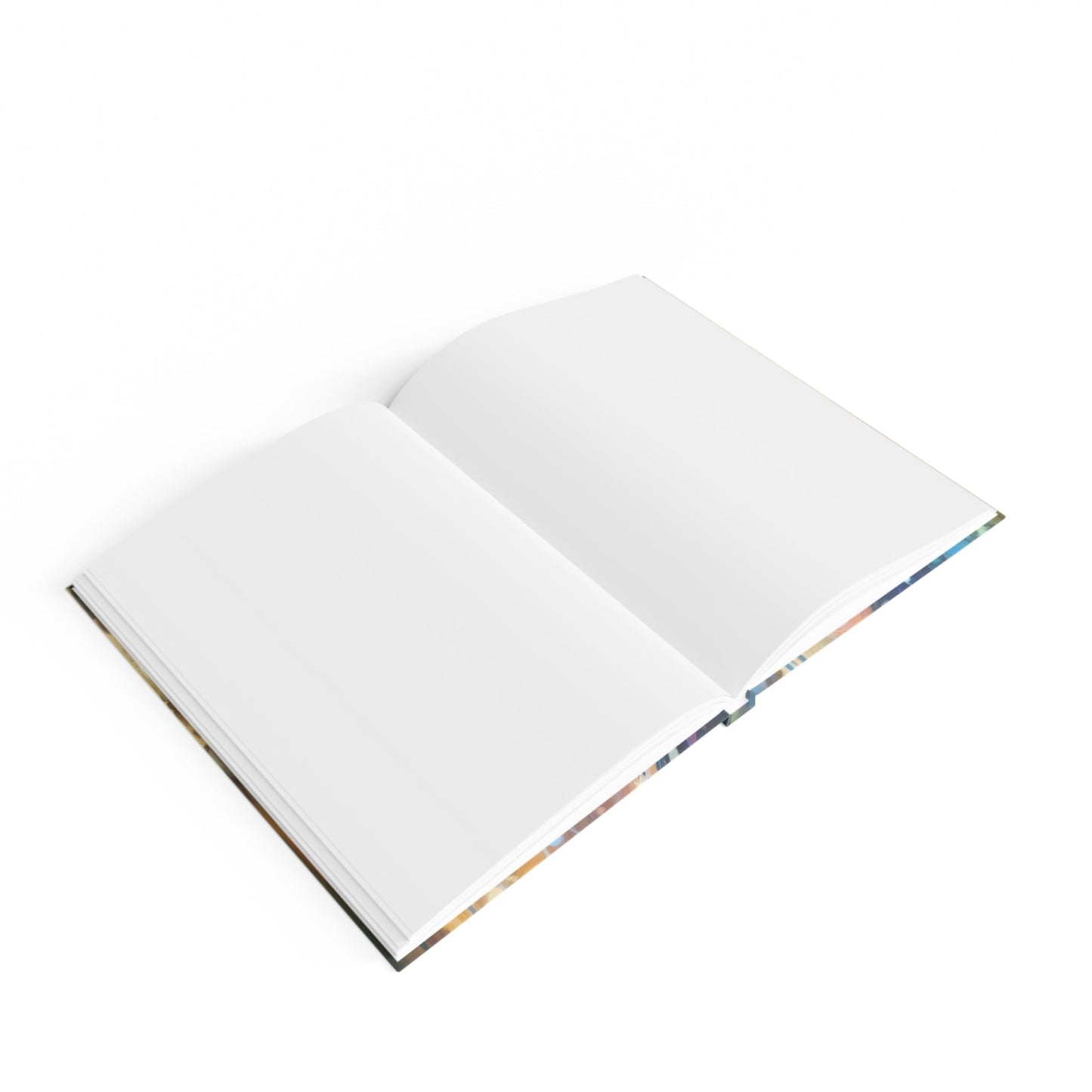 Journey Embrace Tachism Journal - Blank - ATUH.ART