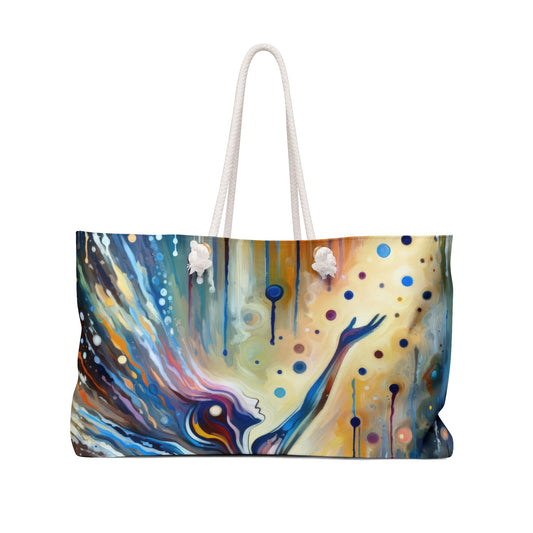 Journey Embrace Tachism Weekender Bag - ATUH.ART