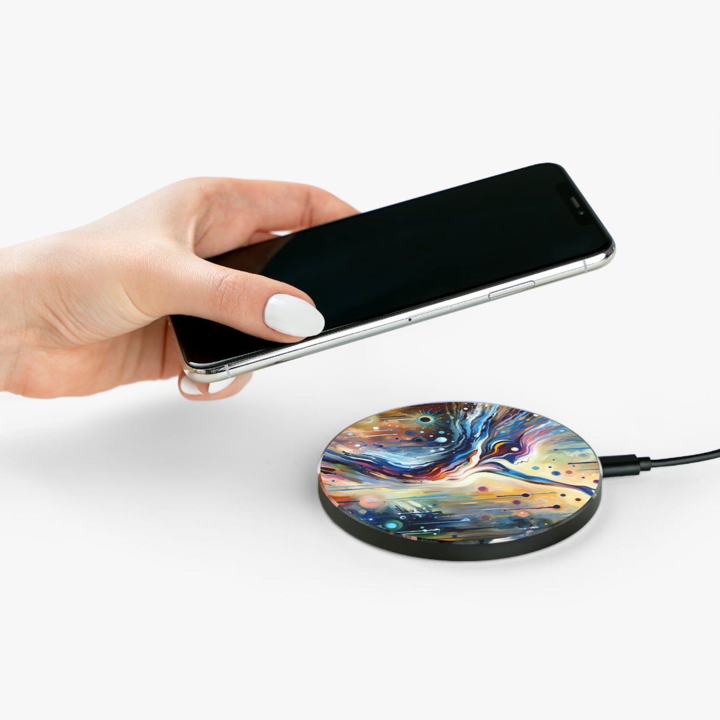 Journey Embrace Tachism Wireless Charger - ATUH.ART