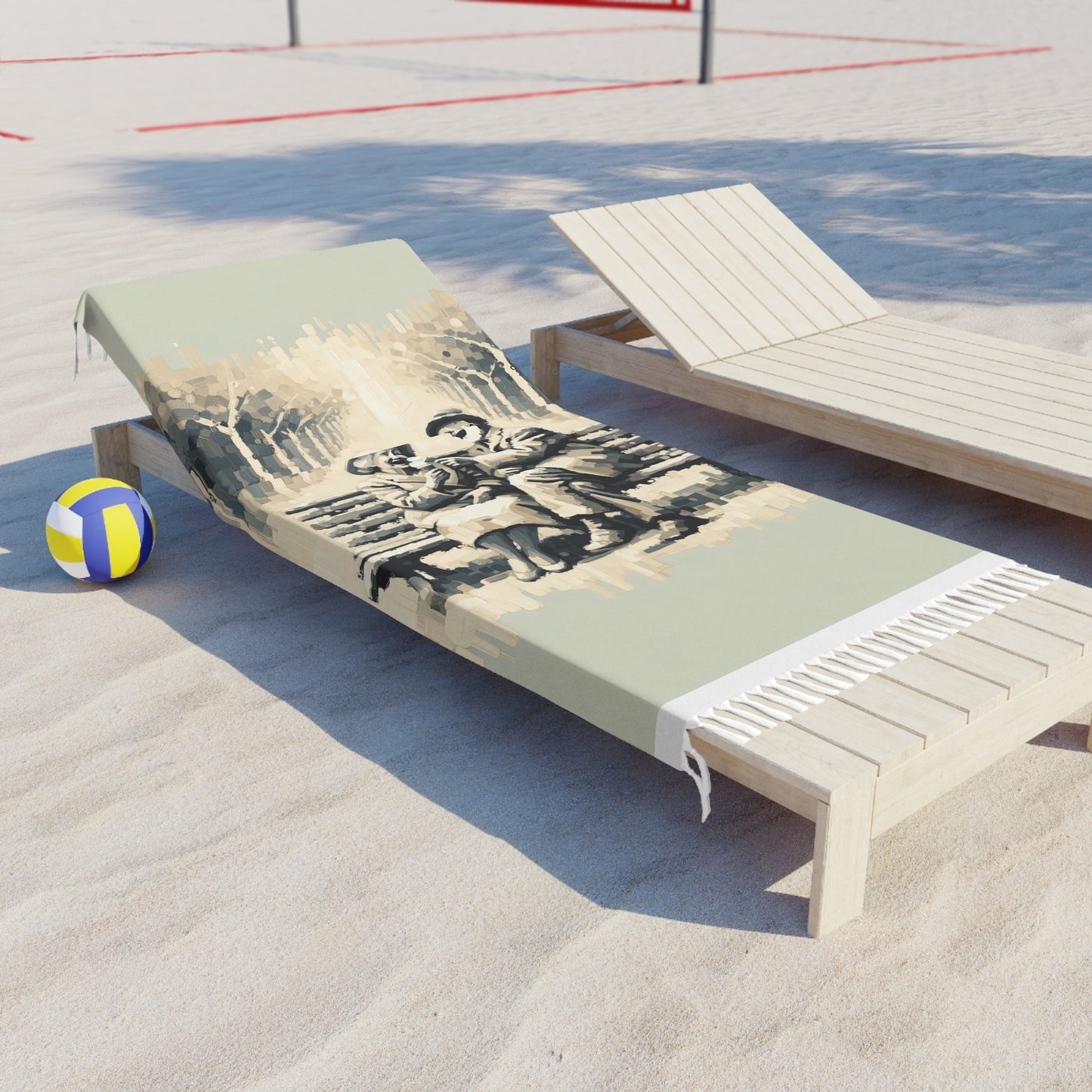 Joyful Companionship Serenity Boho Beach Cloth - ATUH.ART