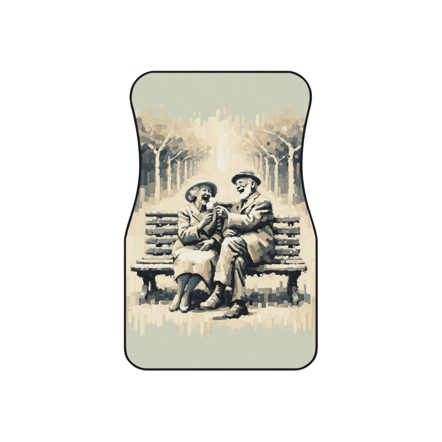 Joyful Companionship Serenity Car Mats (2x Front) - ATUH.ART