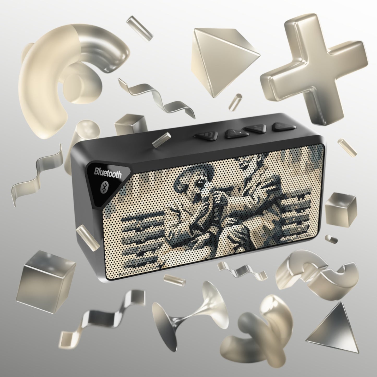 Joyful Companionship Serenity Jabba Bluetooth Speaker - ATUH.ART