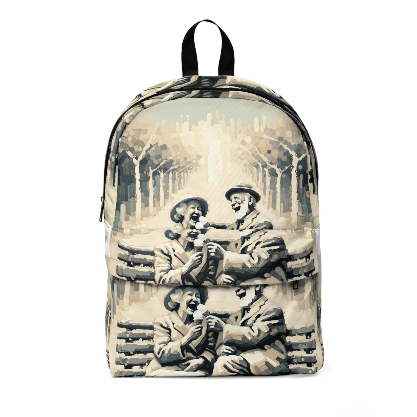 Joyful Companionship Serenity Unisex Classic Backpack - ATUH.ART