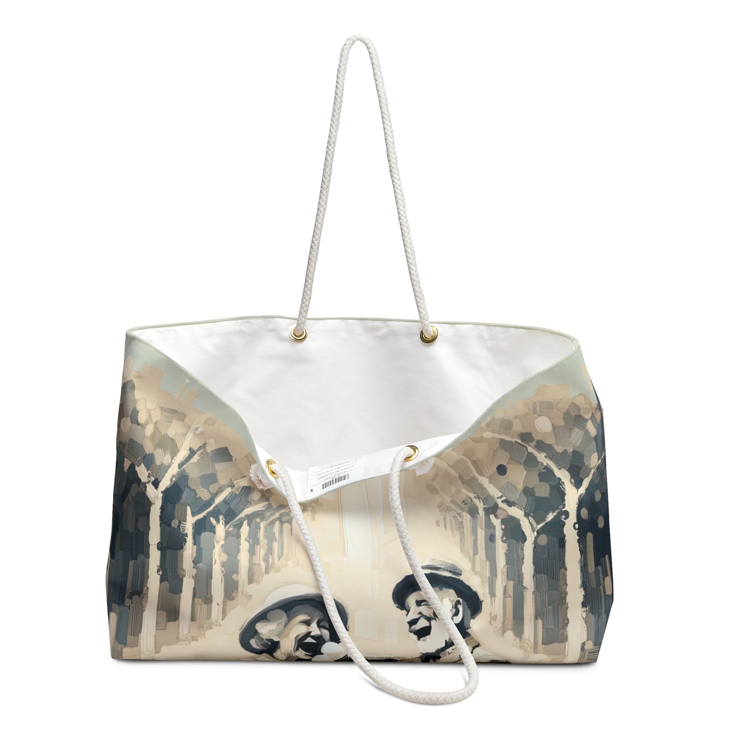 Joyful Companionship Serenity Weekender Bag - ATUH.ART