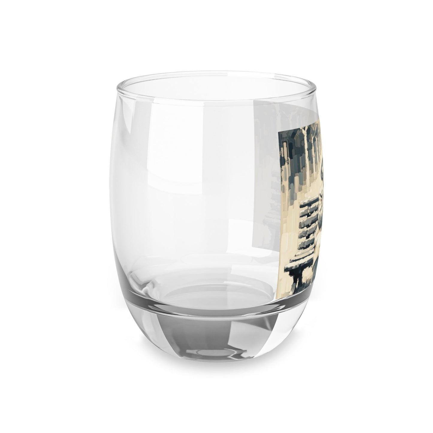 Joyful Companionship Serenity Whiskey Glass - ATUH.ART