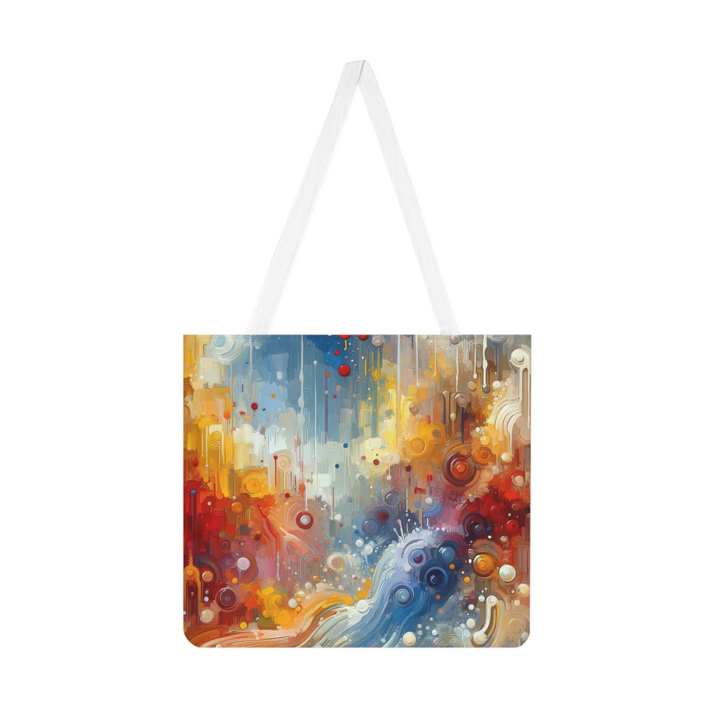 Joyous Effortless Exhale Shoulder Tote Bag (AOP) - ATUH.ART