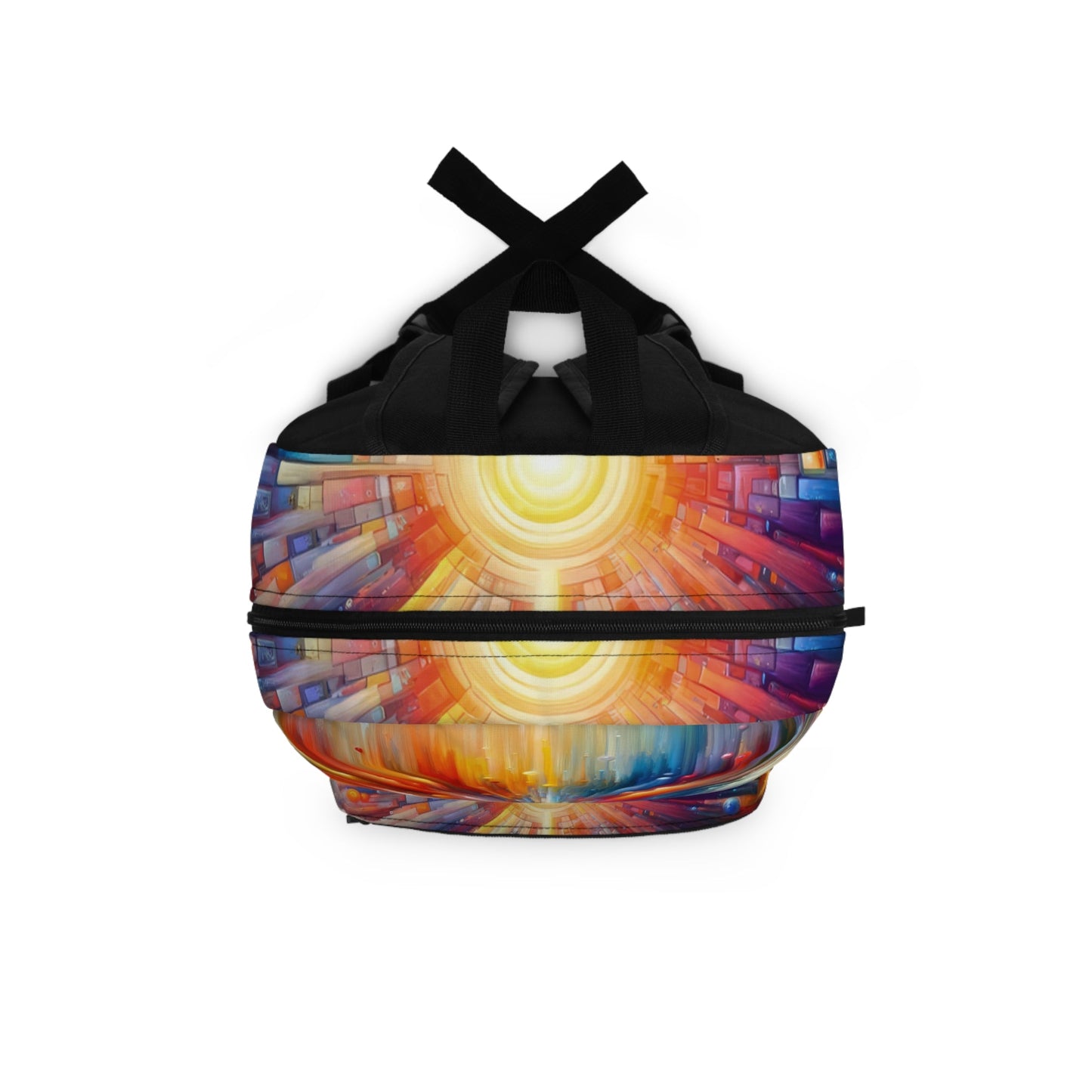 Kaleidoscopic Tachism Breath Backpack - ATUH.ART
