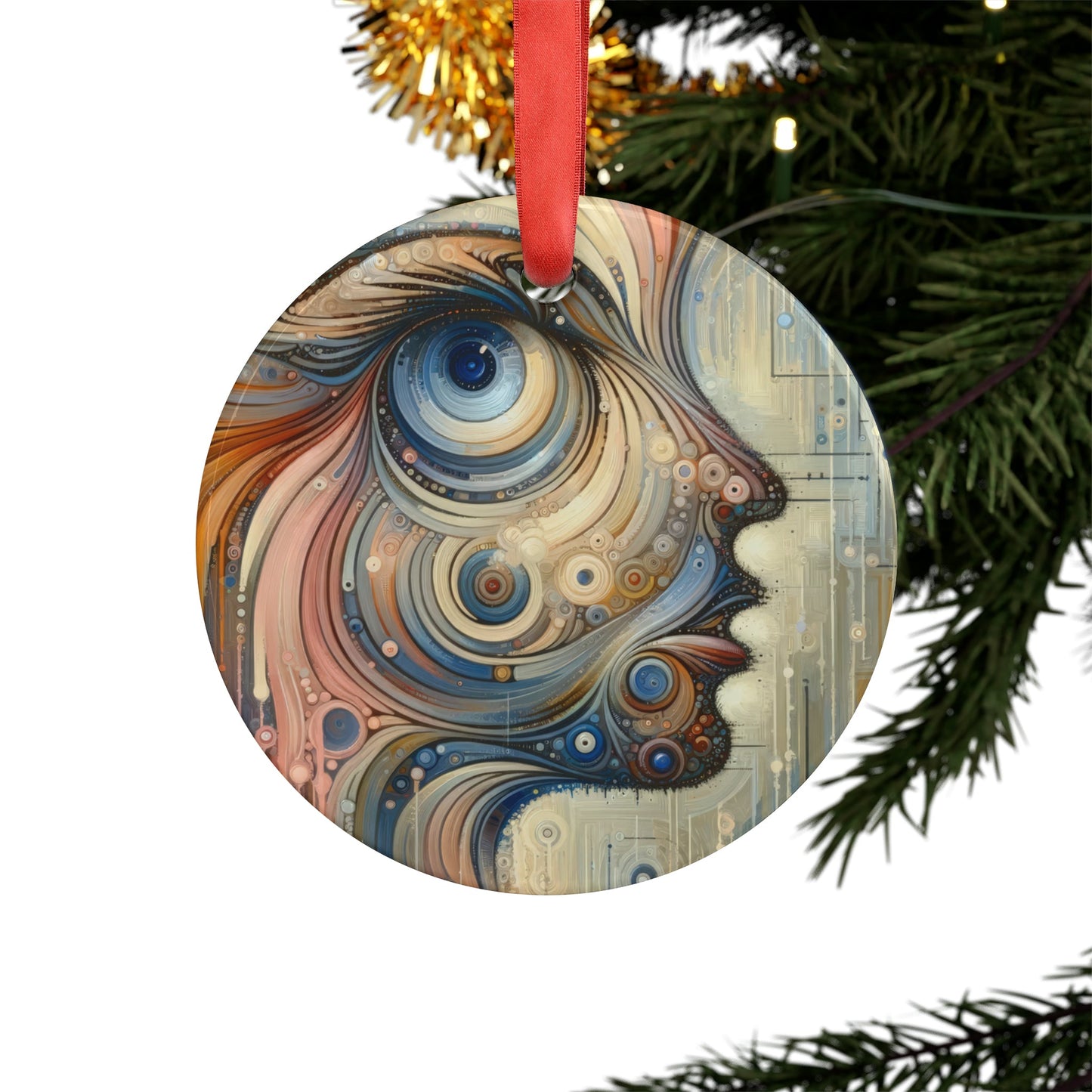 Keen Nimble Embrace Acrylic Ornament with Ribbon - ATUH.ART
