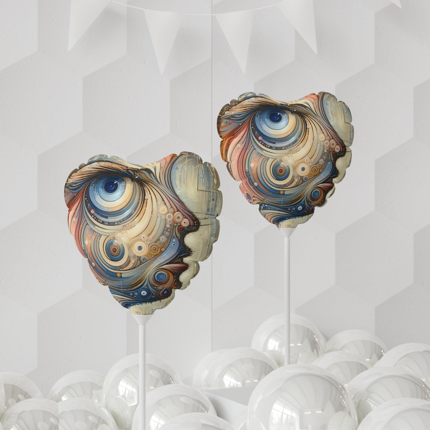 Keen Nimble Embrace Balloon (Round and Heart-shaped), 11" - ATUH.ART