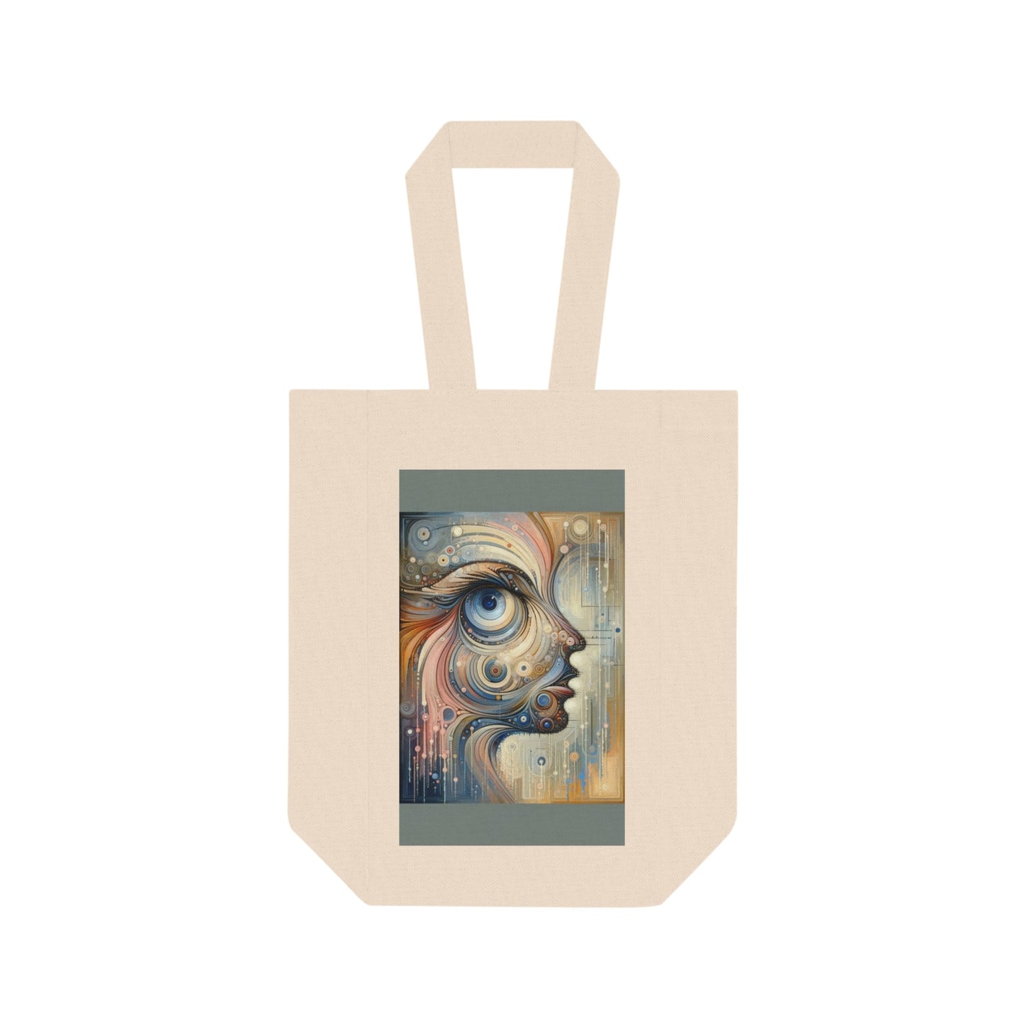 Keen Nimble Embrace Double Wine Tote Bag - ATUH.ART